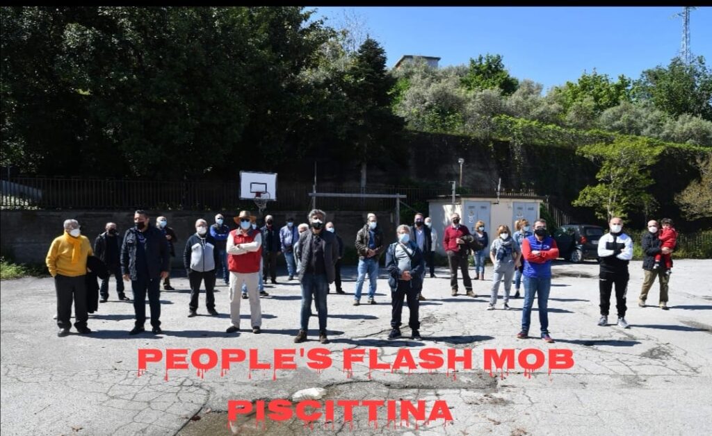 CAPO D’ORLANDO – La contrada Piscittina si fa coinvolgere dal Movimento People’s Flash Mob