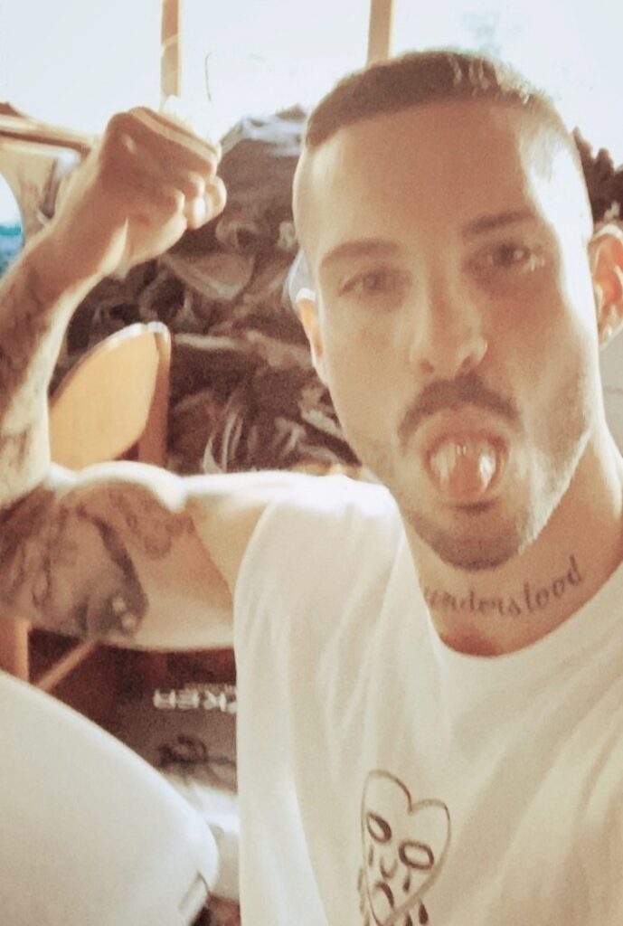 DARIO IACONO – Il modello è ora anche istruttore di  fitness