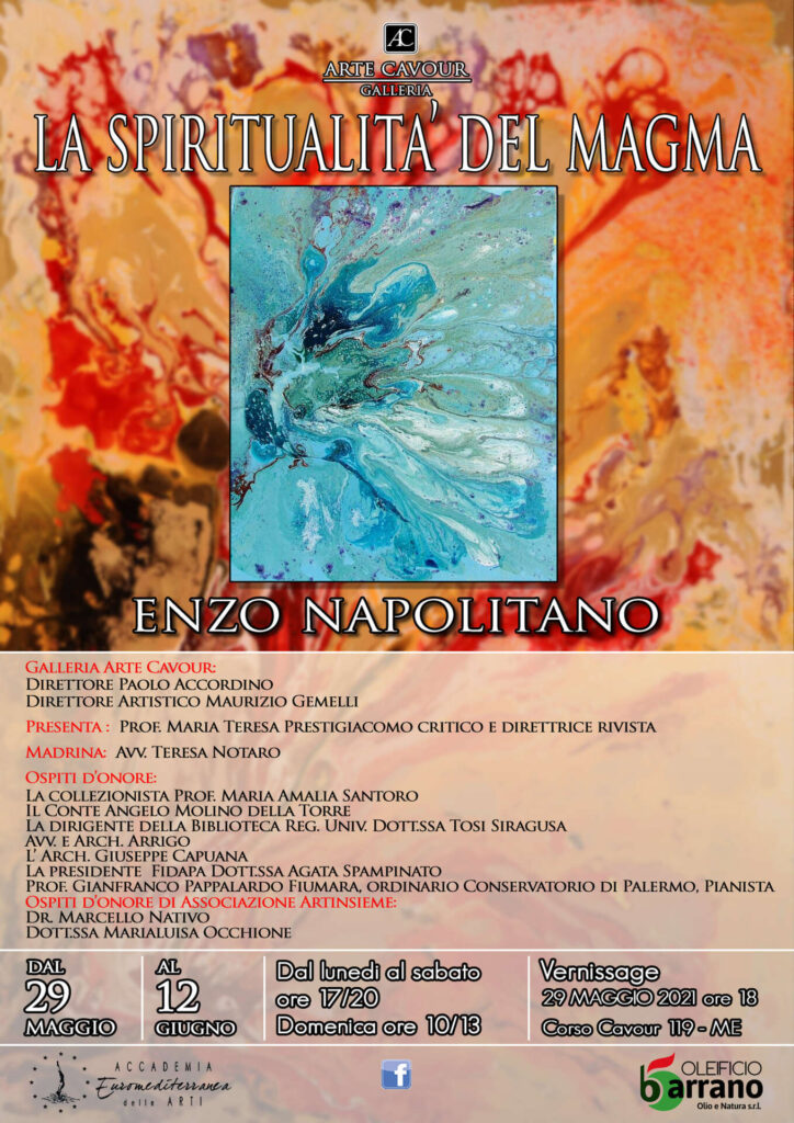 MOSTRE – La personale di Enzo Napolitano alla Galleria Arte Cavour