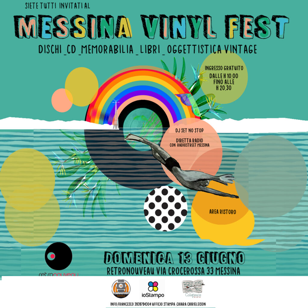 MESSINA VINYL FEST – Torna per la sua seconda edizione al Retronouveau