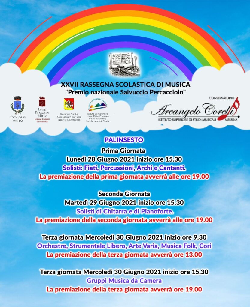 “SALVUCCIO PERCACCIOLO” – A Brolo il premio nazionale musicale giunto alla sua XXVIII edizione