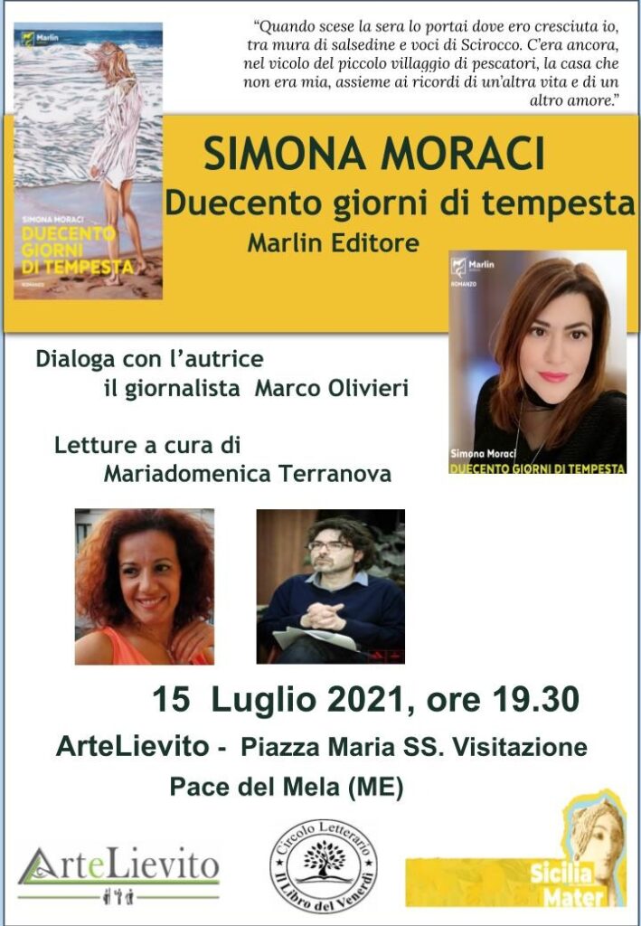 PACE DEL MELA – Presentazione del romanzo “Duecento giorni di tempesta”