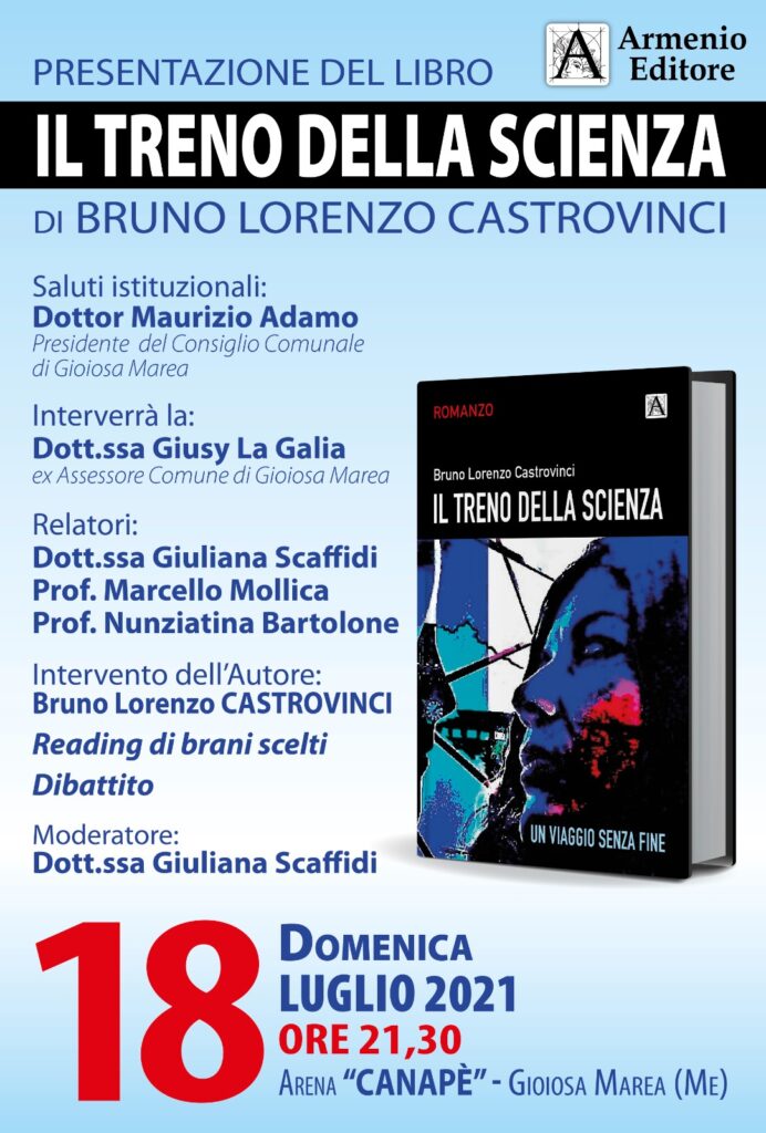 LIBRI – Domenica, a Gioiosa Marea, “il Treno della Scienza”