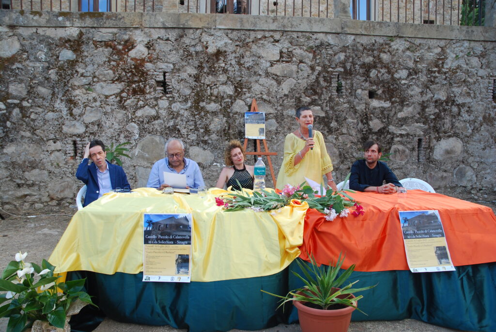 SINAGRA – Presentato “Lucio Piccolo e il barbiere” di Franco Valenti