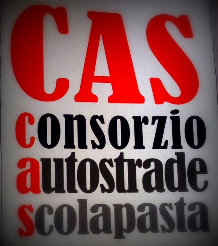 LIBRI  FRESCHI DI STAMPA – “Cas, consorzio autostrade scolapasta”