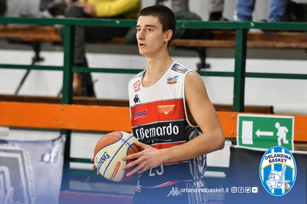BASKET – L’Orlandina Basket punta sul classe 2002 Francesco Reggiani