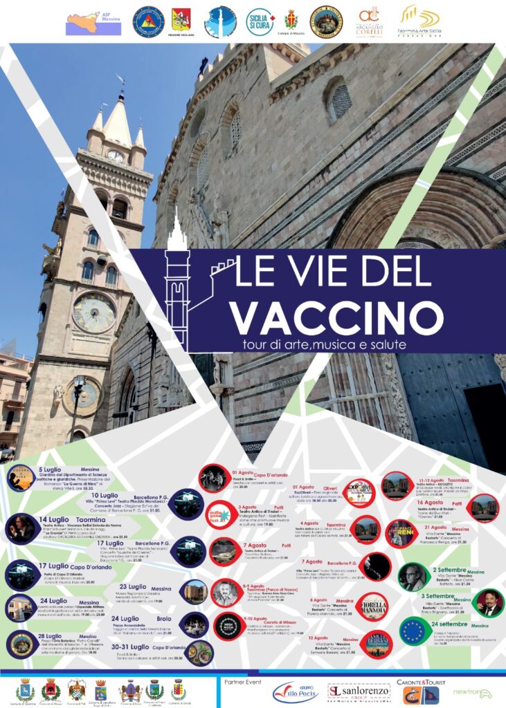 COVID – “Le Vie del Vaccino” spettacoli e manifestazioni estive nei luoghi della cultura