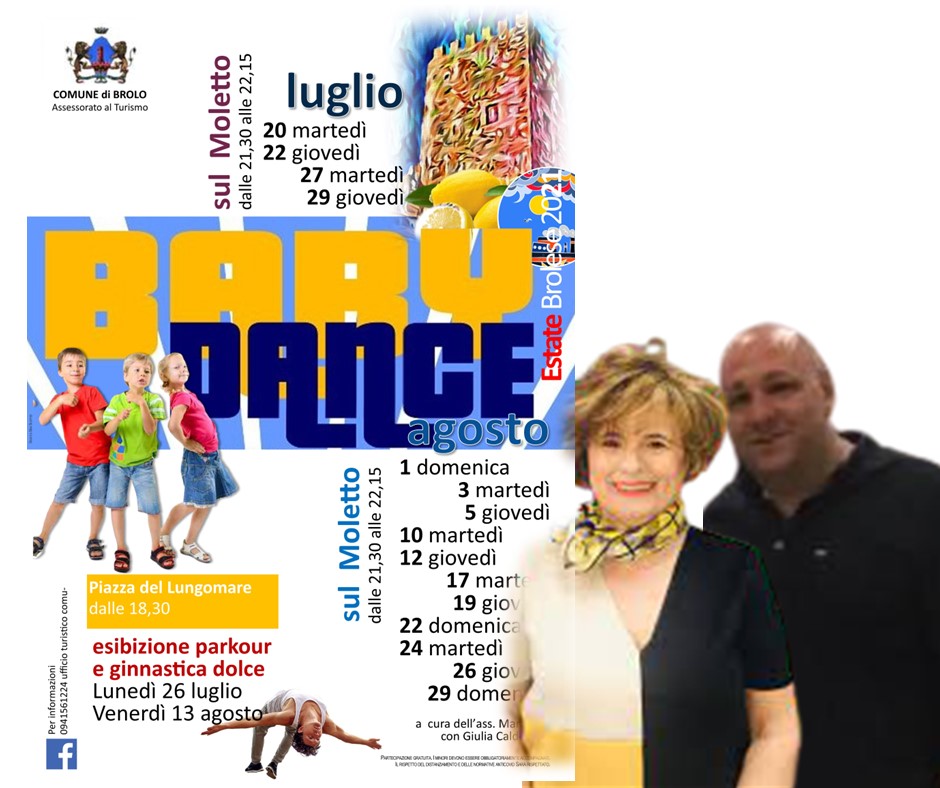 BROLO D’ESTATE – Gli appuntamenti, sul moletto, con la Baby Dance