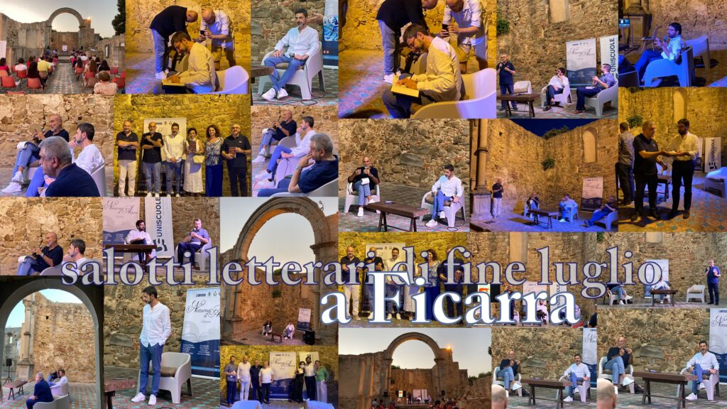 NOTTURNI FICARRESI – I salotti letterari di fine luglio con Stefano Tura e Costantino D’Orazio