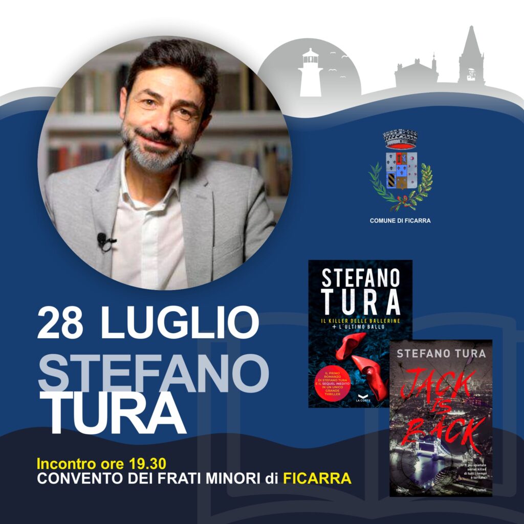 VIVACITA’ CULTURALI – Questa sera a Ficarra Stefano Tura