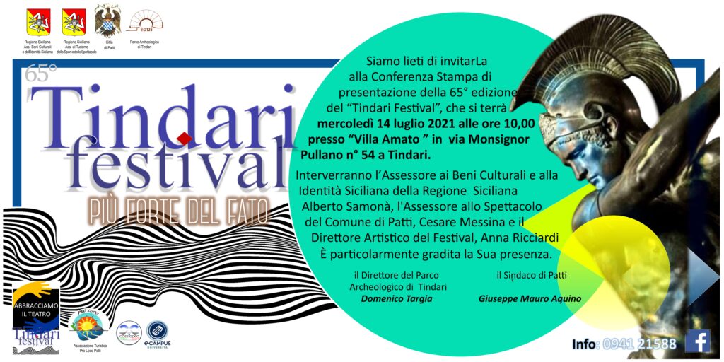 TINDARI FESTIVAL 2021 – Domani la conferenza stampa di presentazione