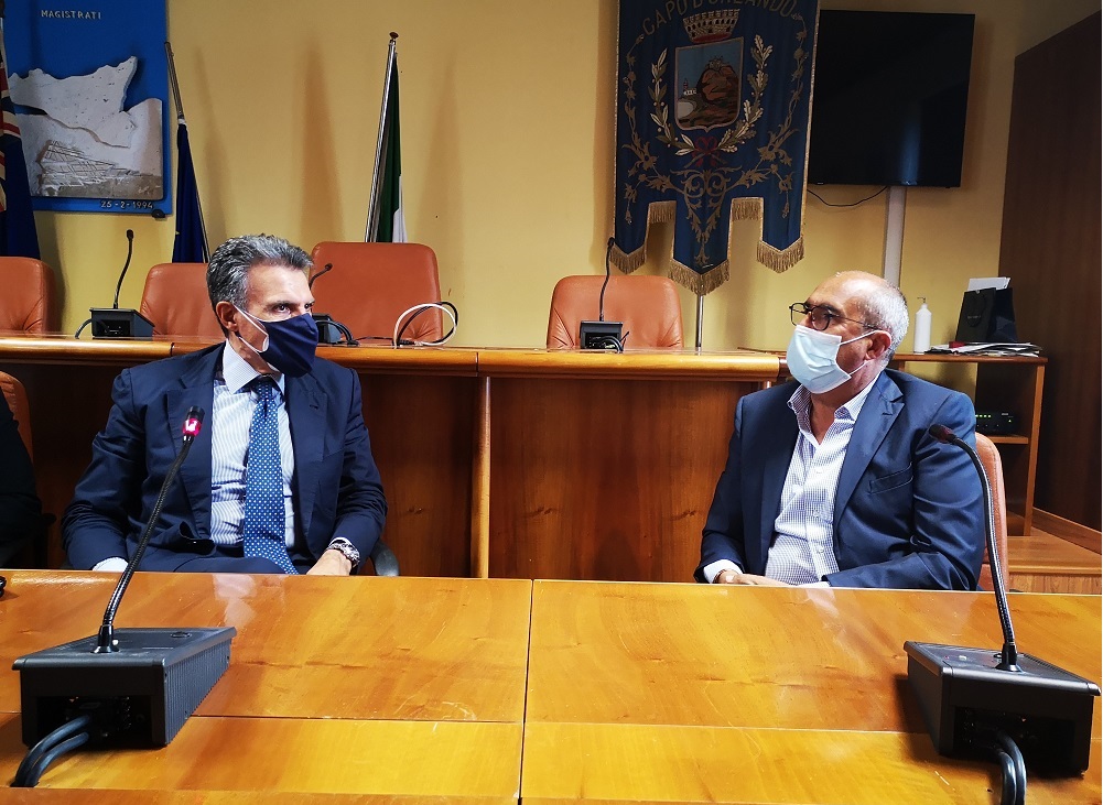 CAPO D’ORLANDO – Il nuovo Questore di Messina in visita al Comune