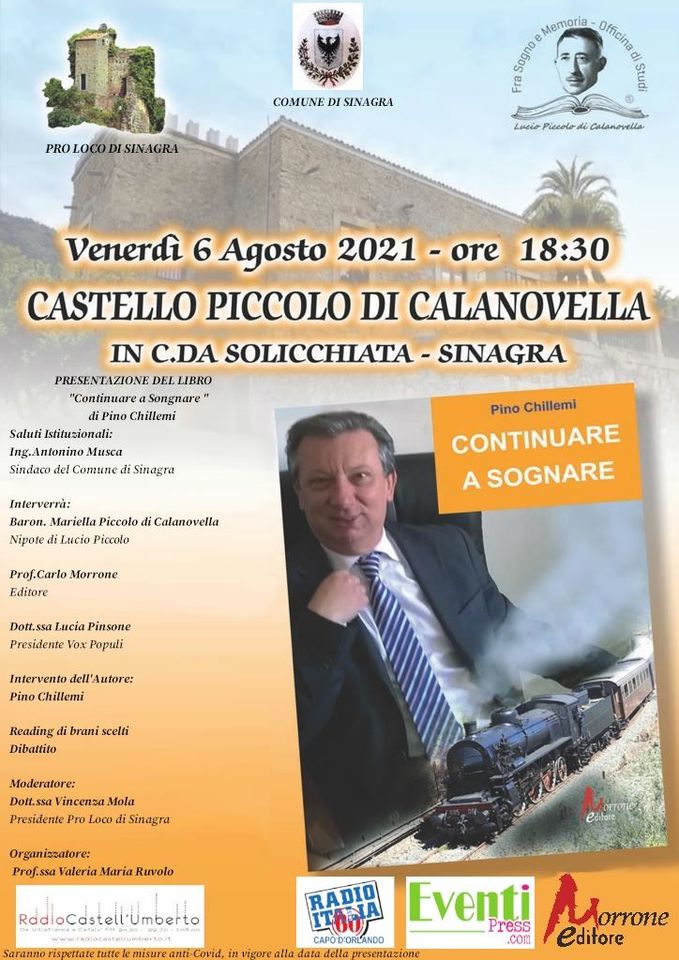 SINAGRA – Presentazione del libro “Continuare a sognare”