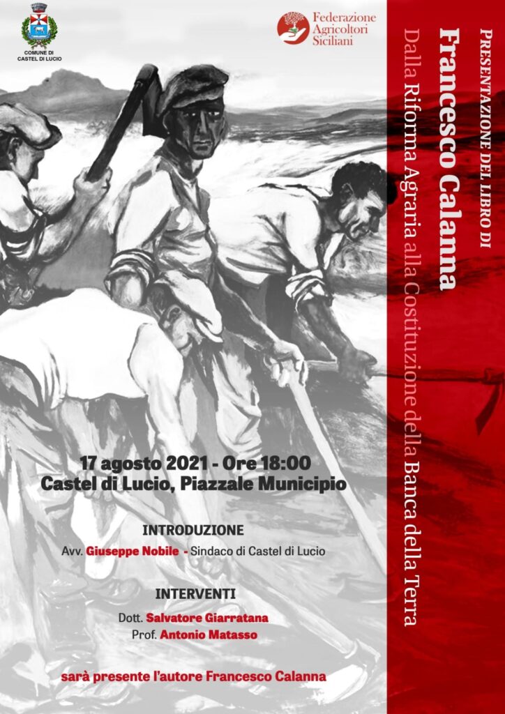 SOLIDARIETA’ EDITORIALE – I proventi della vendita del libro di Francesco Calanna per gli allevatori di Castel di Lucio