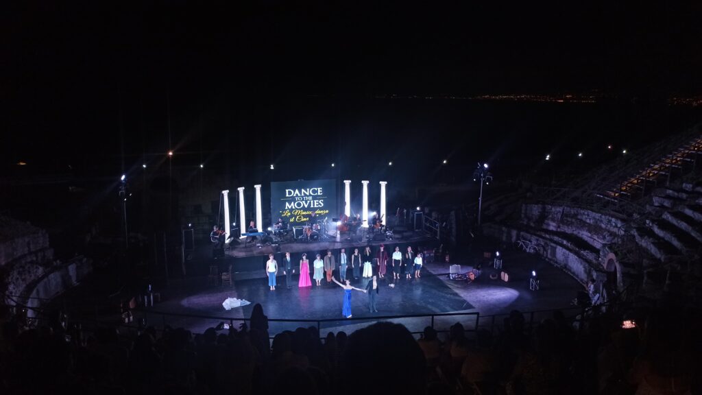 FOTO – Suggestioni al Teatro di Tindari con il “Dance to the movies”