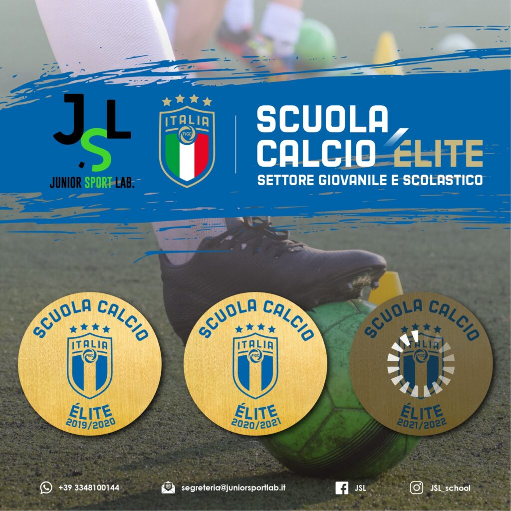 CALCIO – Junior Sport Lab apre al Futsal, programma stage e si conferma “scuola calcio èlite”