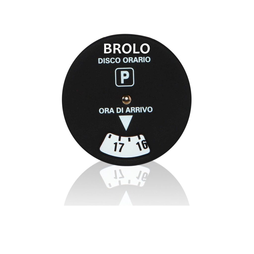 BROLO – Disco orario in tratto della via Dante