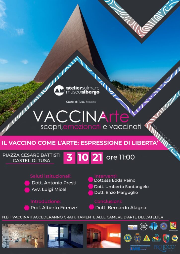 VACCINARTE – Nuovo appuntamento domenica 3 a Castel di Tusa