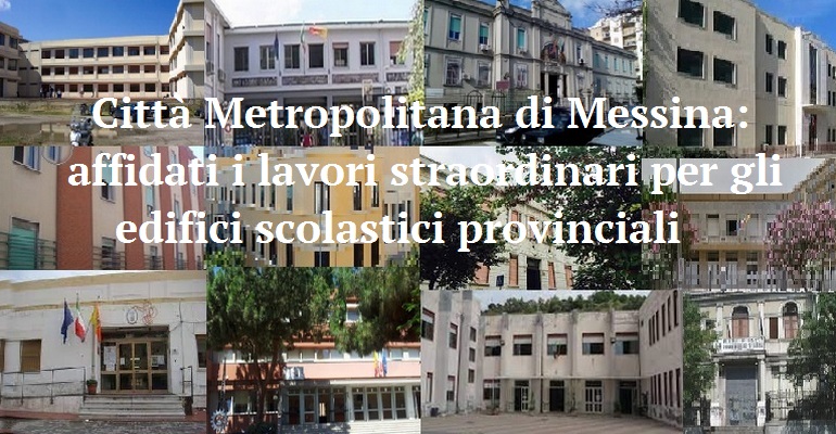 CITTÀ METROPOLITANA – Affidati i lavori straordinari per gli edifici scolastici provinciali