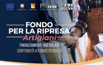 SICILIA – Artigiani, attivo sportello on line Crias per le richieste di agevolazioni