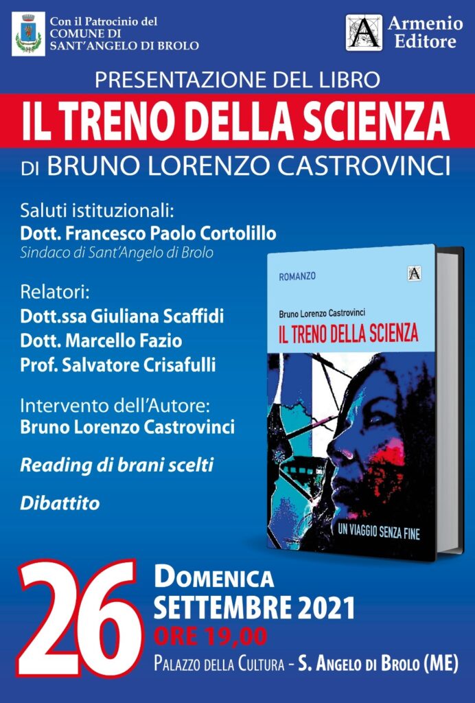 LIBRI – A Sant’Angelo di Brolo, la presentazione del libro di Bruno Lorenzo Castrovinci