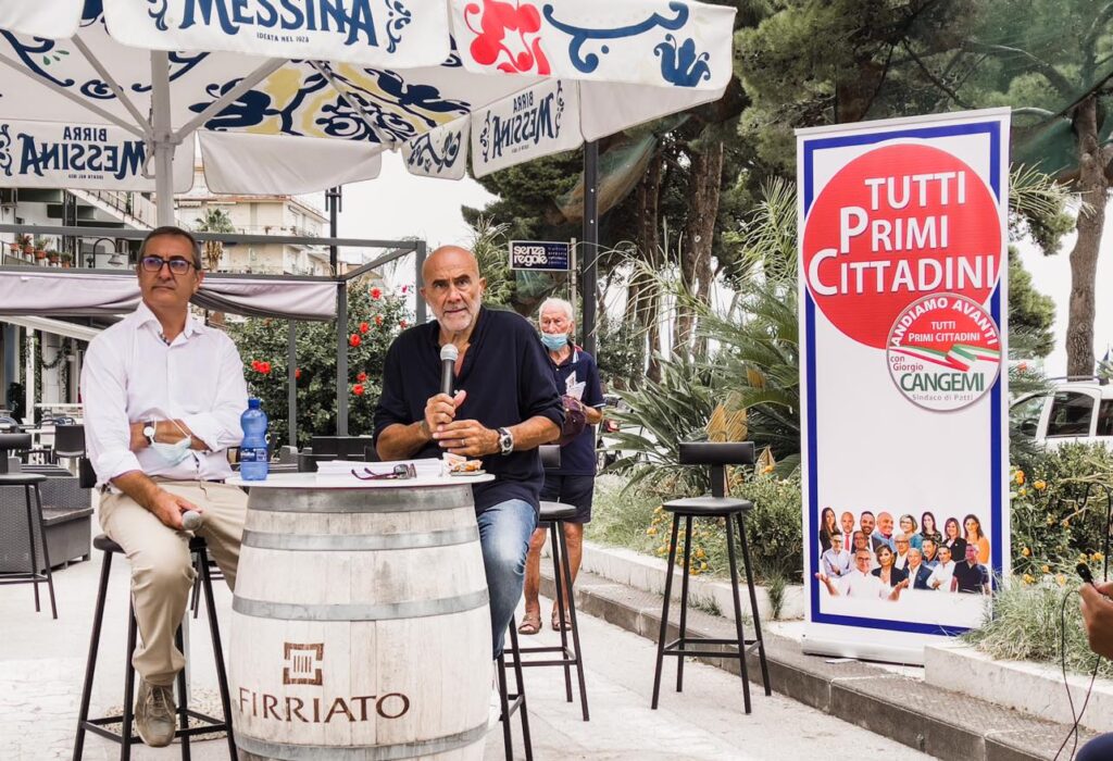 INCONTRI A PATTI – Giorgio Cangemi si confronta con la stampa