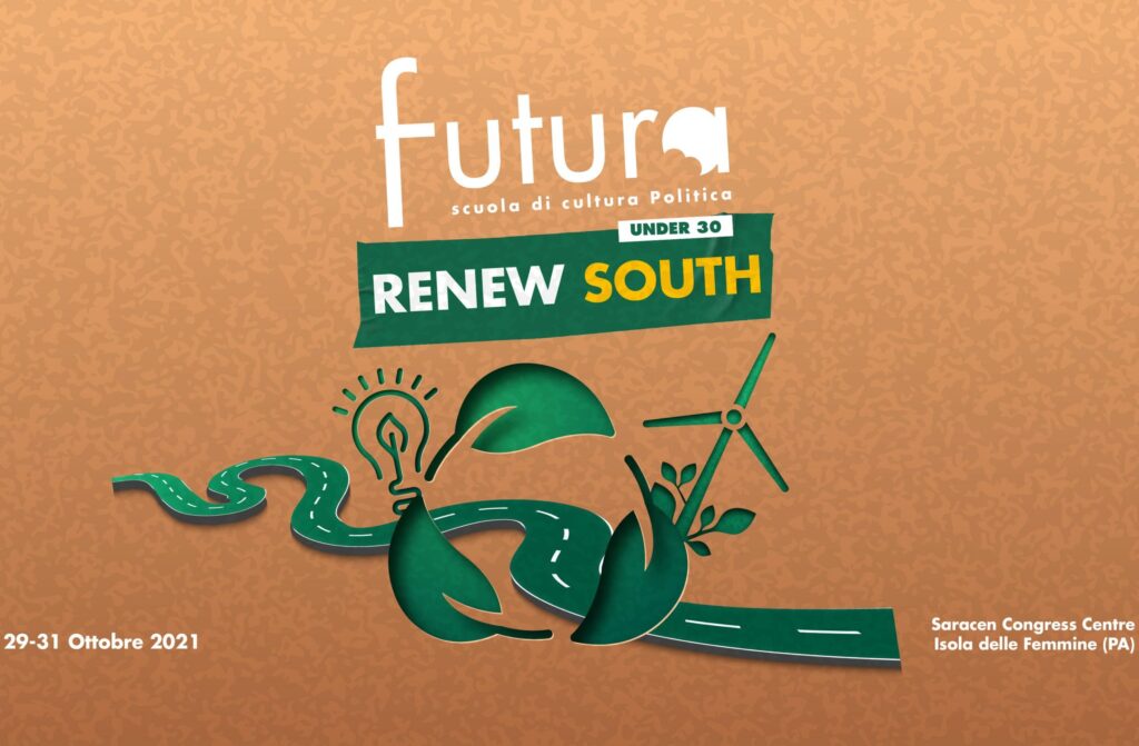 RENEW SOUTH – Sud: Faraone annuncia terza edizione scuola under 30 dal 29 al 31 ottobre