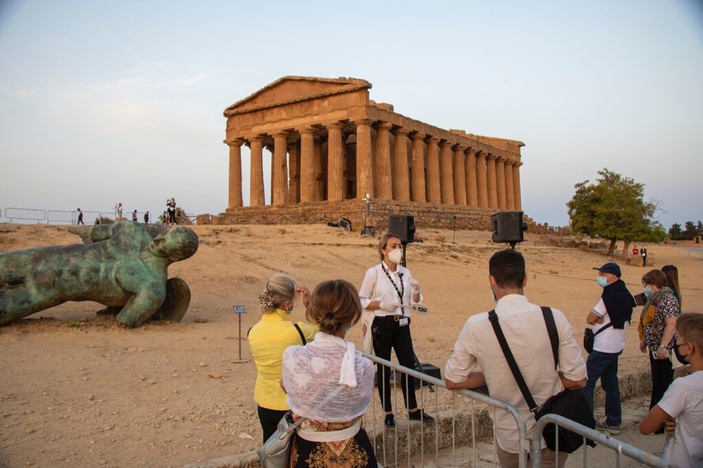 SICILIA – Oltre 546 mila visitatori nel mese di agosto nei luoghi della cultura, un incremento di quasi 65mila presenze rispetto al 2020