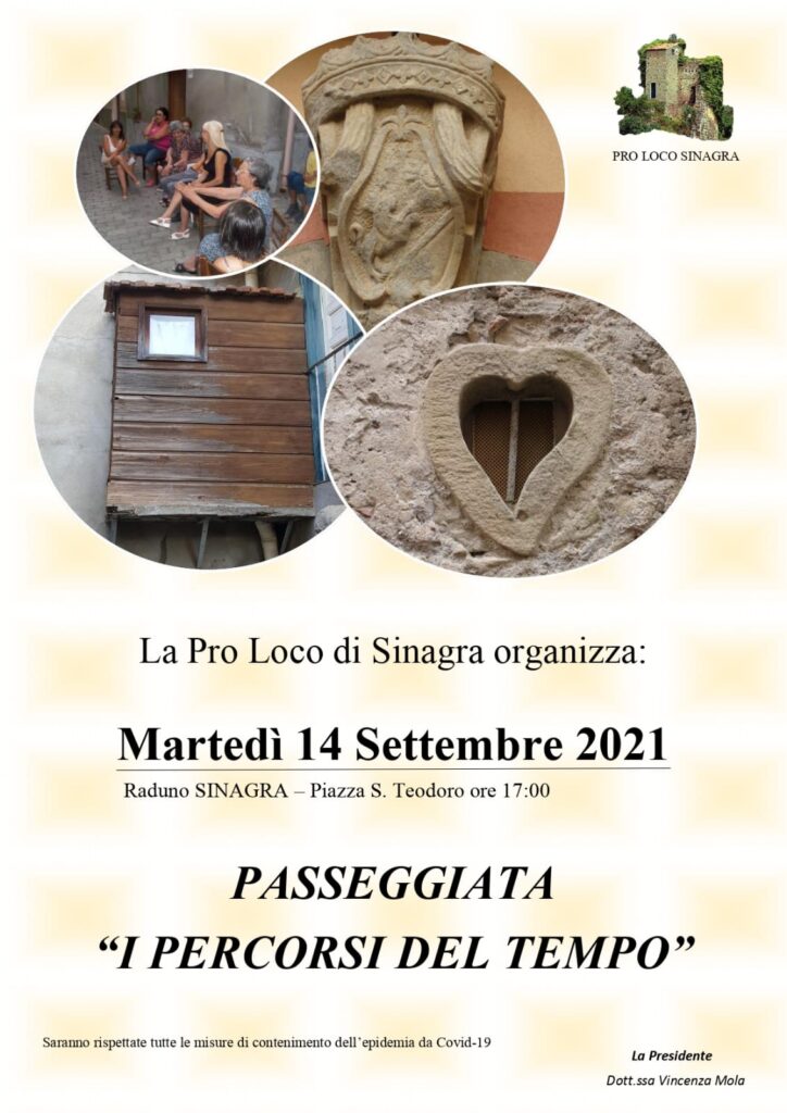 SINAGRA – Passeggiata “ I percorsi del tempo”