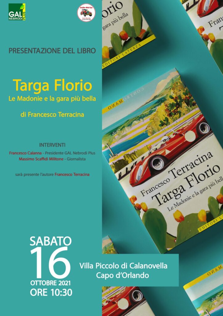 VILLA PICCOLO – Oggi la presentazione del libro sulla Targa Florio