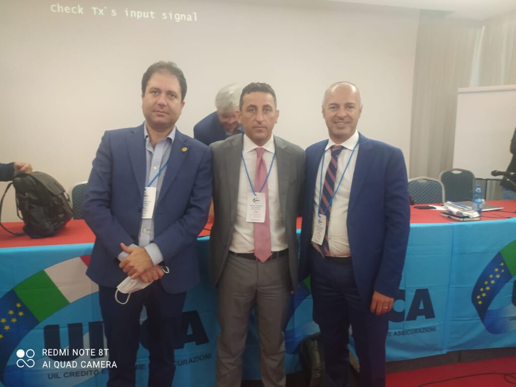 EMILIO RICCIARDI – Eletto componente della segreteria nazionale della Uilca Unicredit