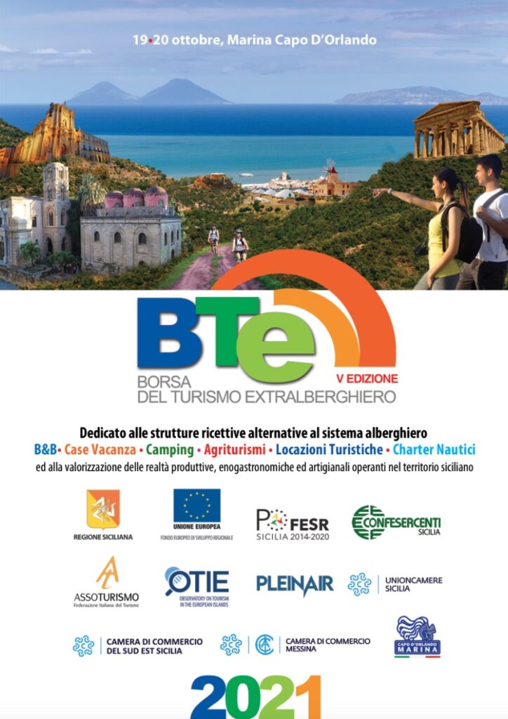 BORSA DEL TURISMO EXTRALBERGHIERO – A Capo d’Orlando, da martedì, la quinta edizione
