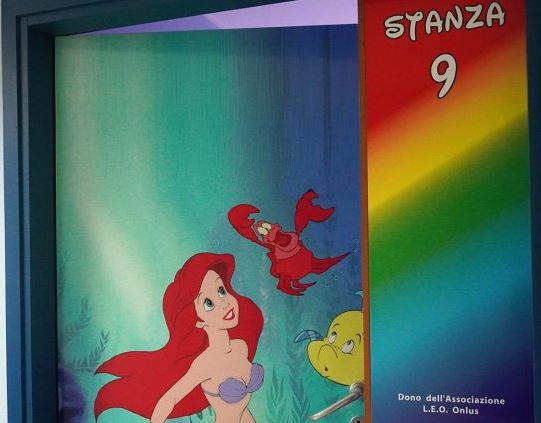 DISNEY IN OSPEDALE – Al Policlinico di Messina, nuovo look al reparto di neuropsichiatria infantile