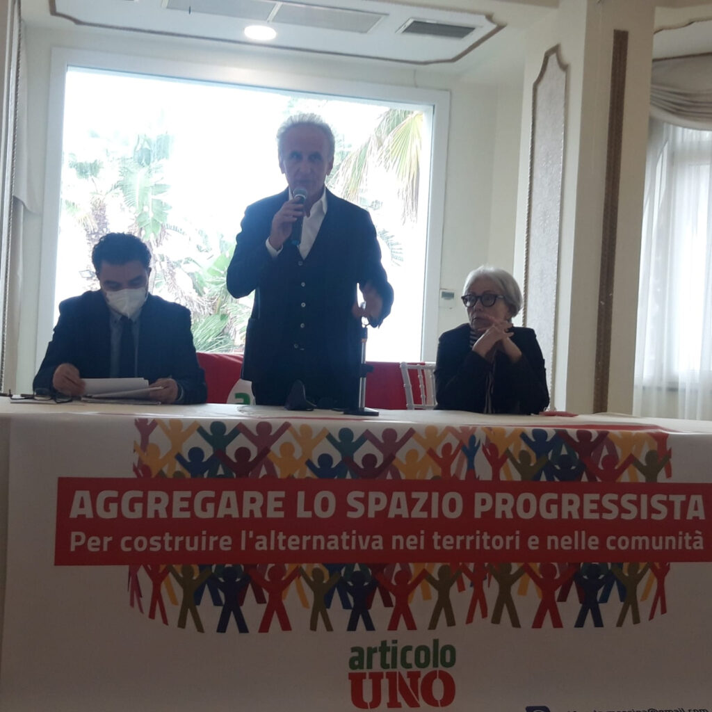ARTICOLO UNO – In vista delle Regionali: “Aggregare lo spazio progressista”