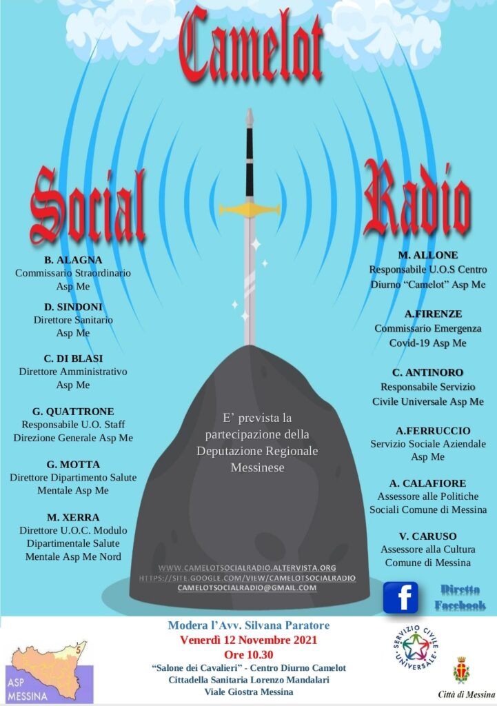 ON AIR – In onda ‘Camelot Social Radio”