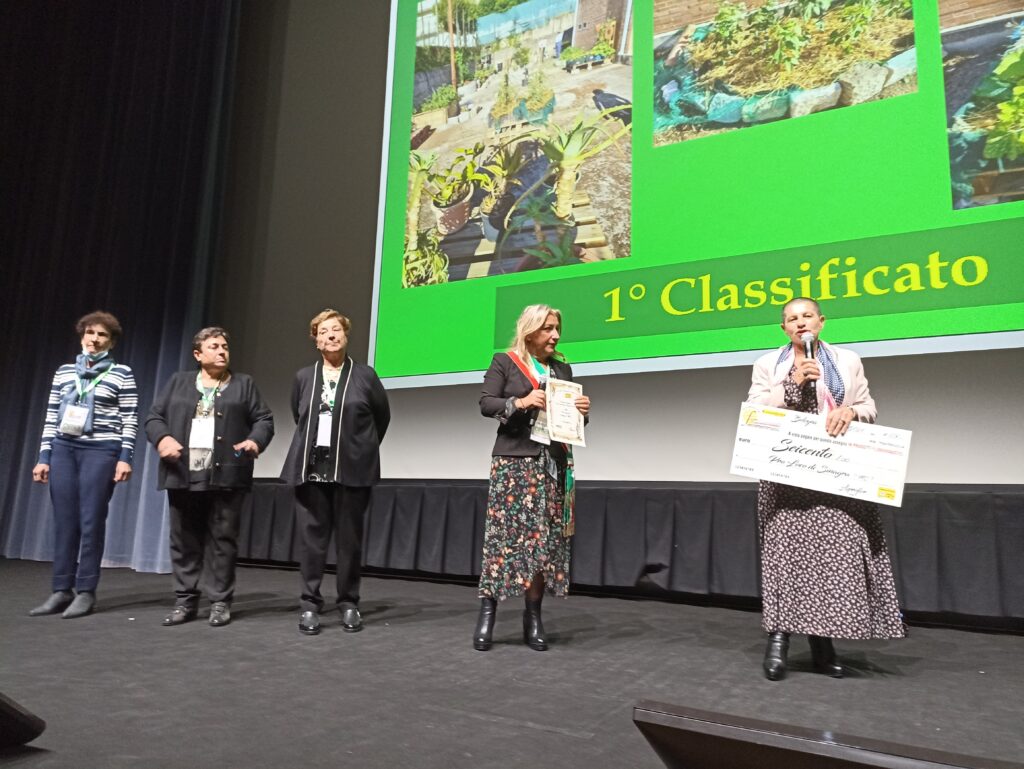 SINAGRA – A Bologna per la premiazione del concorso “Comuni Fioriti”