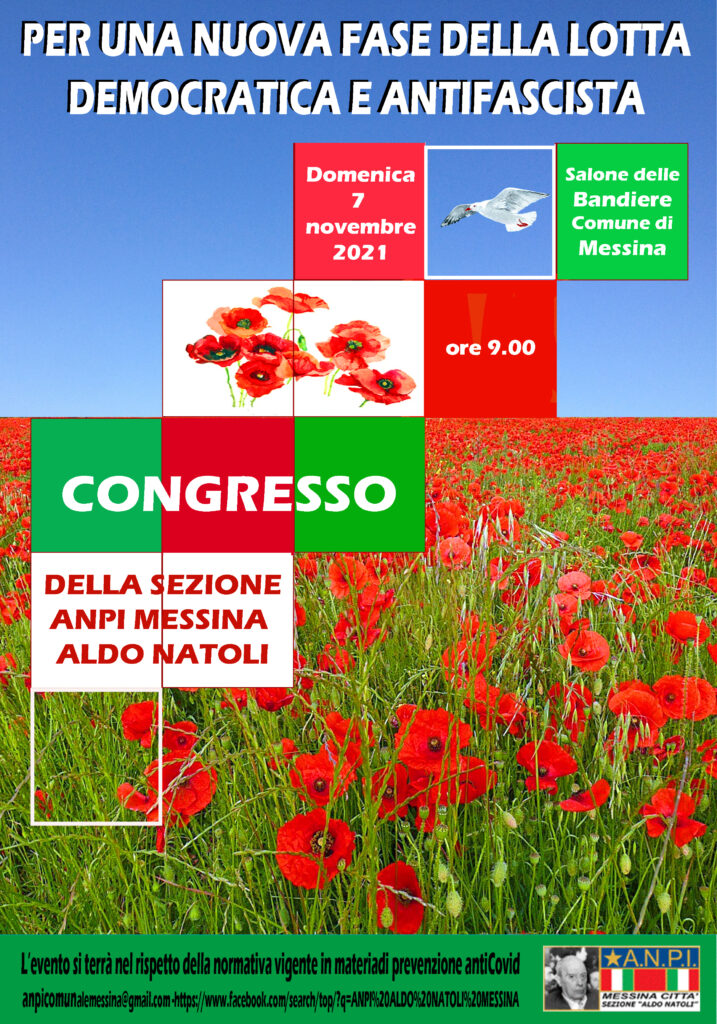 ANPI – Domenica 7 novembre congresso della sezione “Aldo Natoli”