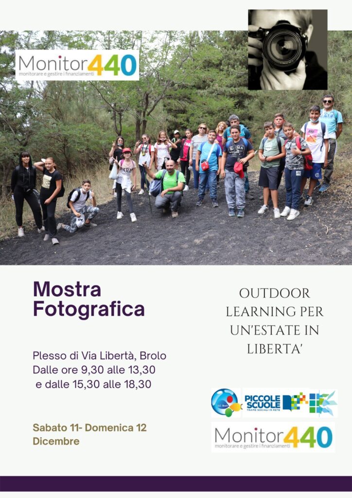 OUTDOOR LEARNING – “Un estate in libertà”. L’evento finale a Brolo