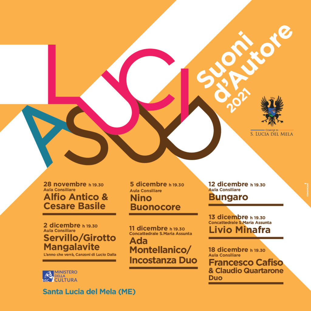 LUCI A SUD – I prossimi appuntamenti della rassegna Suoni d’Autore