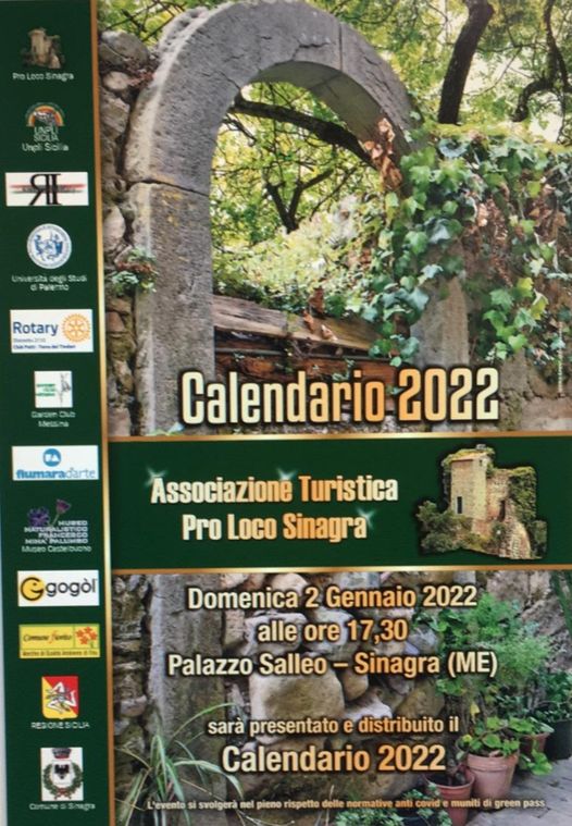 SINAGRA – Dedicato al museo della Pro Loco il calendario almanacco 2022