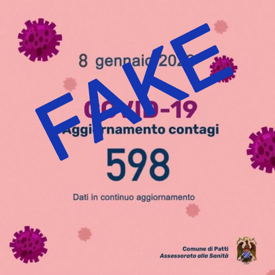 COVID E FAKE – Il CTS Sicilia chiede la “zona rossa”, mentre a Patti c’è chi scherza – pessimo gusto – sui numeri