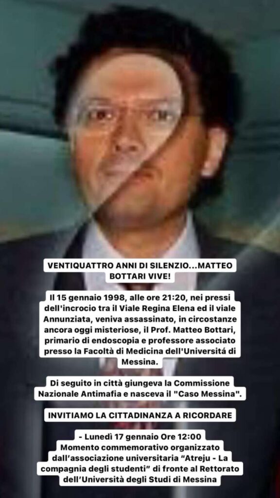 MESSINA – In memoria Matteo Bottari