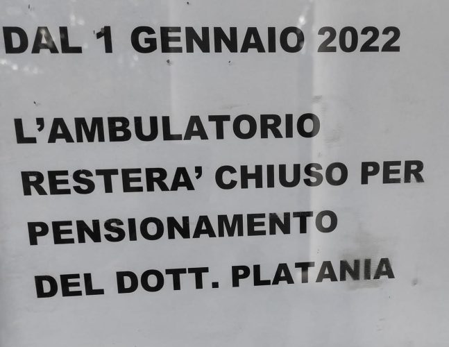 SALUTE & EOLIE –  L’on. Amata (fdi)  dice la sua sul mancanza medico di famiglia S.Marina Salina
