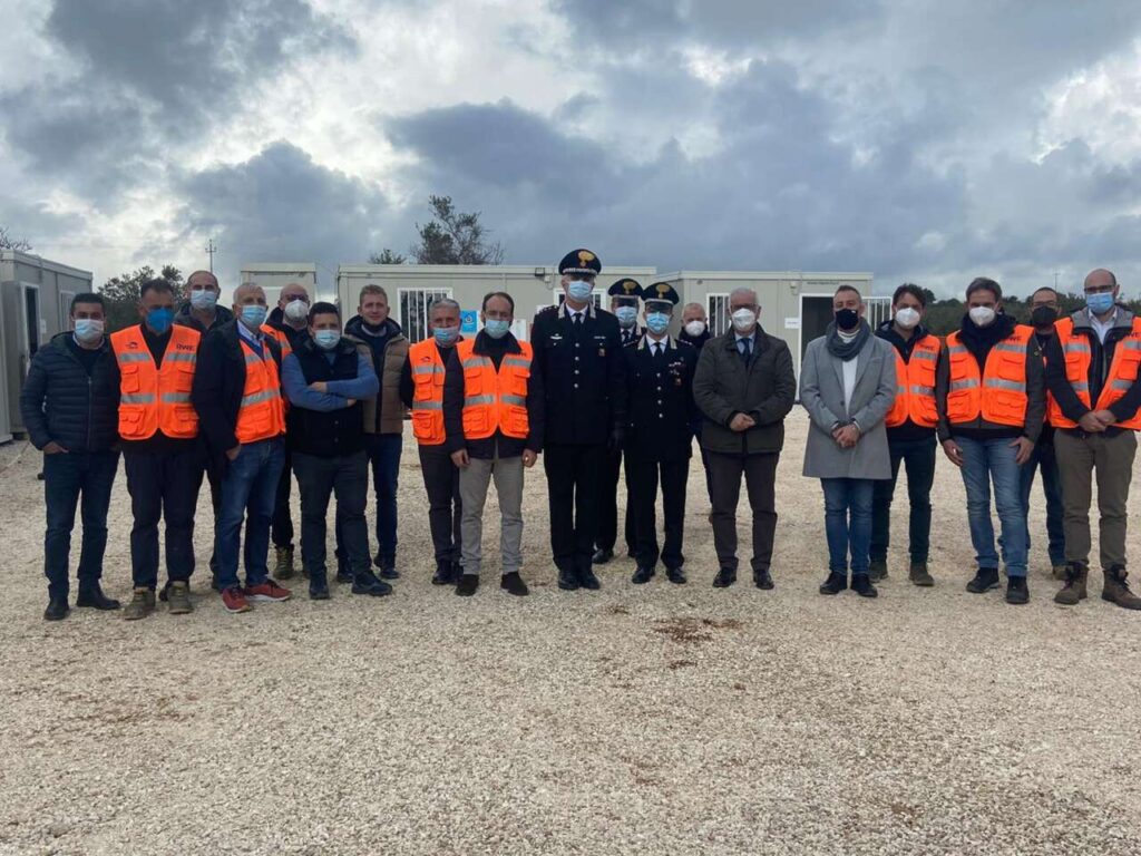 RETE PER LA LEGALITÀ – Inaugurato nuovo cantiere impresa Mammana a Partanna