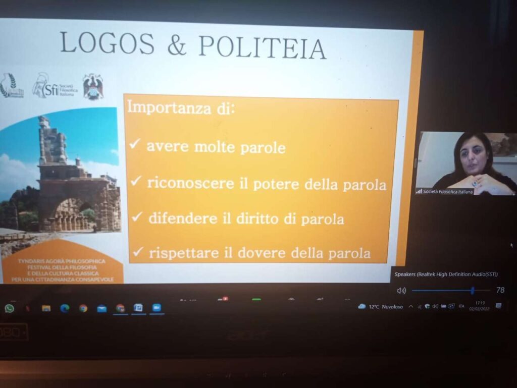 LICEO PATTI – Logos filosofico e dramma politico: la forza della parola a servizio della democrazia
