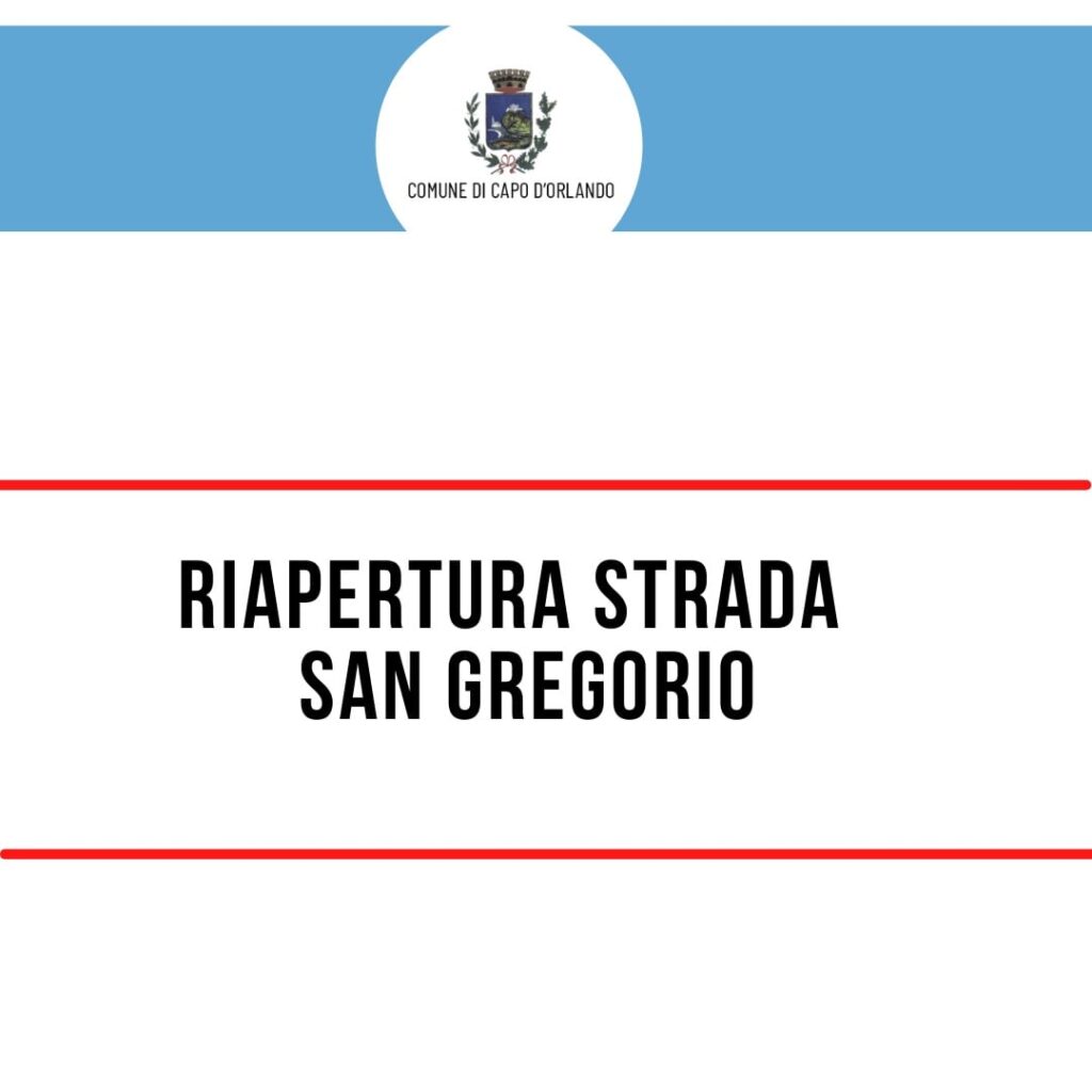 ARIA DI PROTESTA – Il sindaco di Capo d’Orlando vuole certezze sulla riapertura della strada per San Gregorio