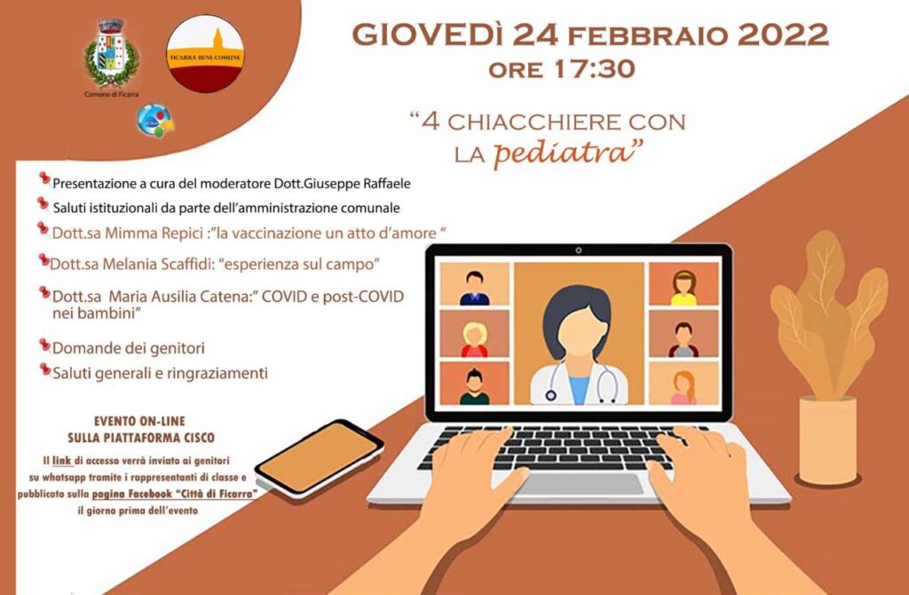 FICARRA – ”4 chiacchiere con la pediatra”