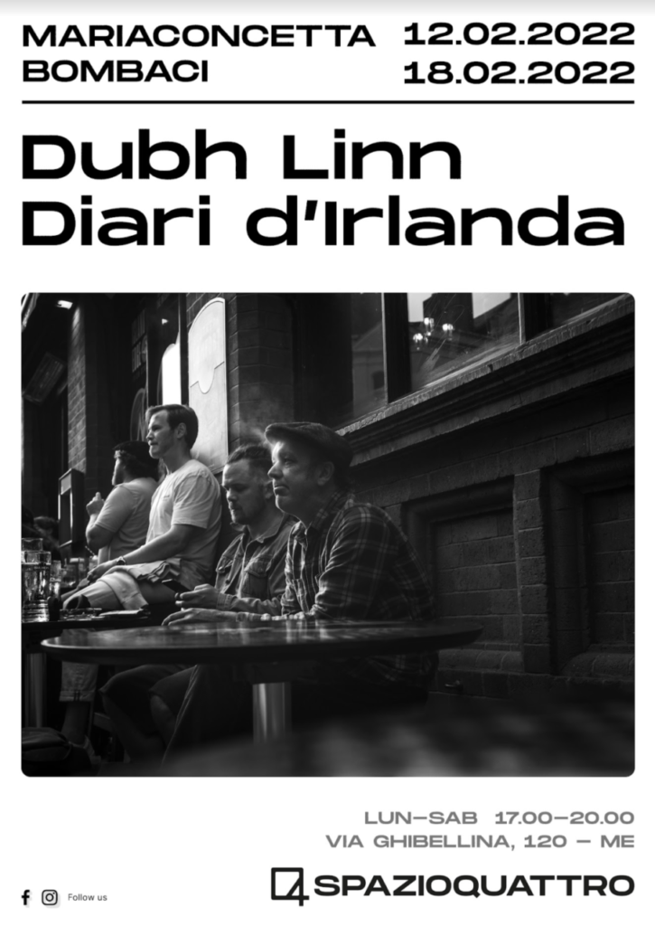 MOSTRE – Alla galleria Spazioquattro “Dubh Linn – Diari d’Irlanda” il bianco e nero di Mariaconcetta Bombaci