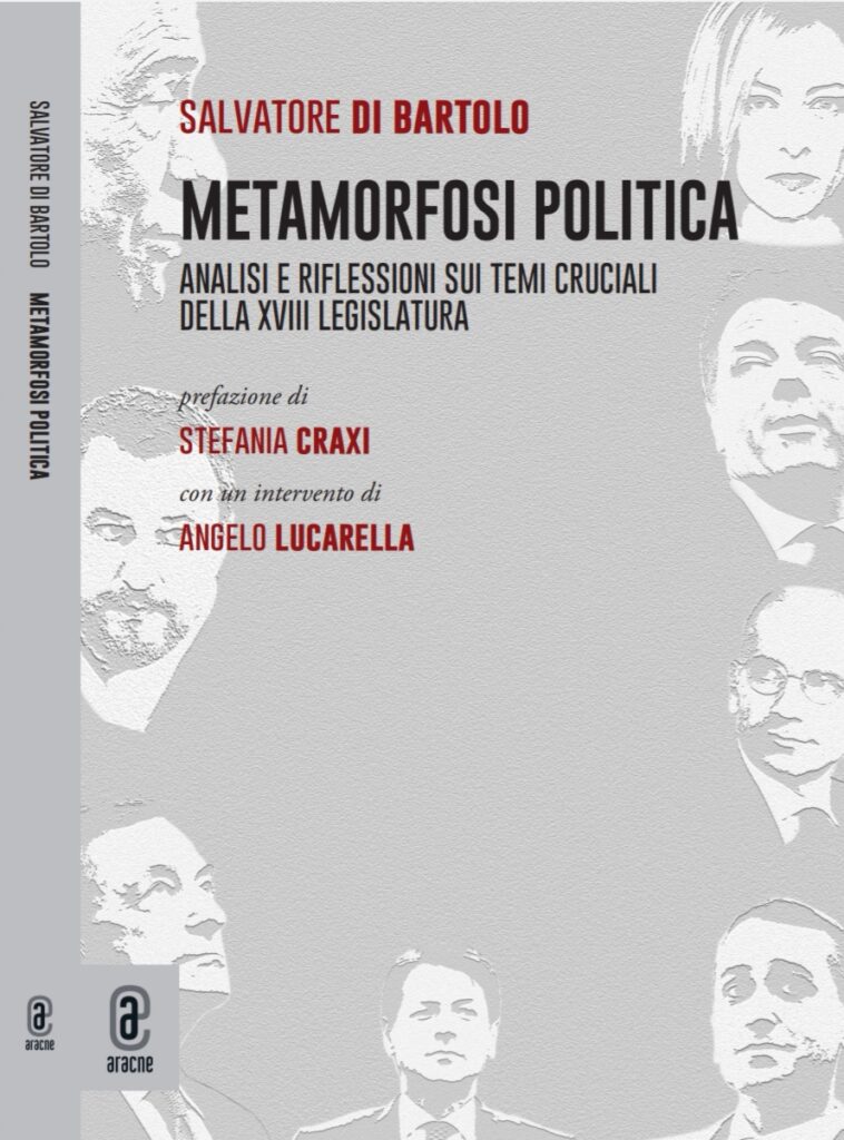TUTTO LIBRI – Arriva in libreria “Metamorfosi Politica” di Salvatore Di Bartolo