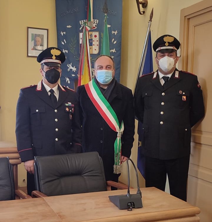 FICARRA – Cambio della guardia alla locale stazione dei Carabinieri